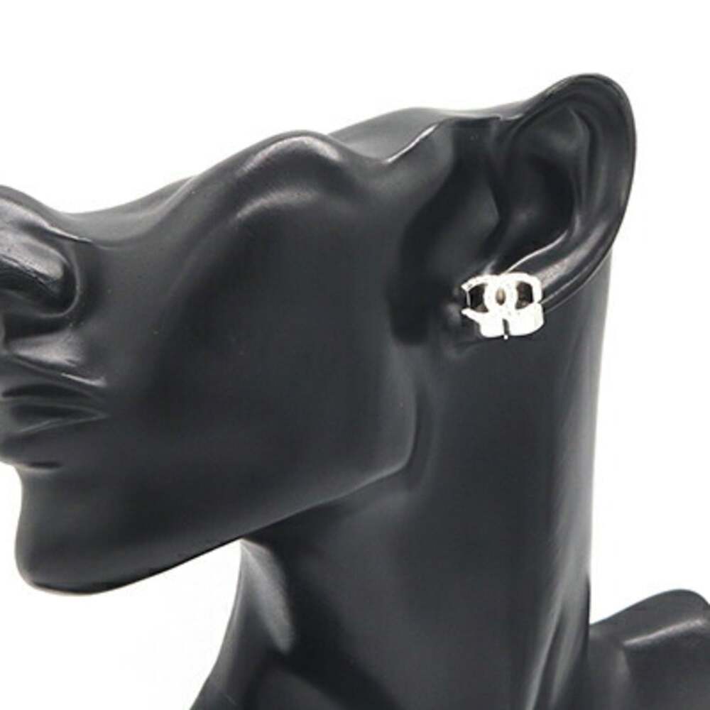 Chanel Cc Logo Single Earring Silver- #266455C45B - Picture 7 of 8